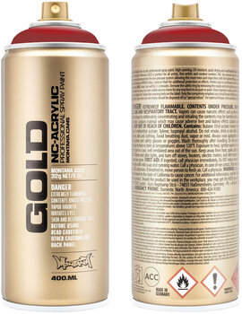 Spray Paint Montana Cans Gold Spray Paint SH3020 Kent Blood Red 400 ml 1 pc - 2