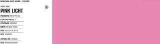 Spray cu vopsea
 Montana Cans Gold Spray cu vopsea SH4000 Pink Light 400 ml 1 buc. - 2
