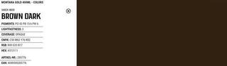 Spuitverf Montana Cans Gold Spuitverf SH8020 Brown Dark 400 ml 1 stuk - 2