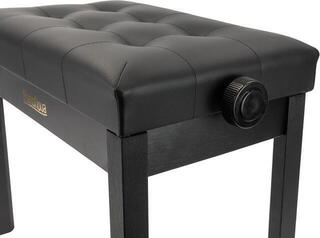 Tabouret de piano en bois Pianonova DPB2025-BK Tabouret de piano en bois Black - 2