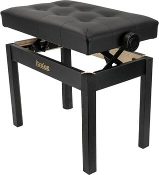 Tabouret de piano en bois Pianonova DPB2025-BK Tabouret de piano en bois Black - 4