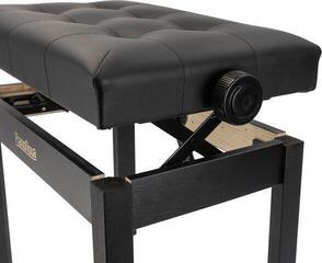Tabouret de piano en bois Pianonova DPB2025-BK Tabouret de piano en bois Black - 4