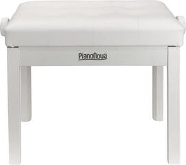 Tabouret de piano en bois Pianonova DPB2025-WH Tabouret de piano en bois White - 1