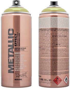 Sprayfärg Montana Cans Metallic Sprayfärg 1030 Aztec Gold 400 ml 1 st - 2