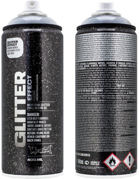 Αξεσουάρ Montana Cans 53.6107 Σπρέι με γκλίτερ Silver 400 ml - 2