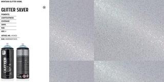 Accessoires Montana Cans 53.6107 Spray à paillettes Silver 400 ml - 2