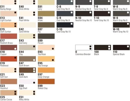 Filtspetspenna Copic Sketch Markeringspenna Y00 Barium Yellow 1 st - 8