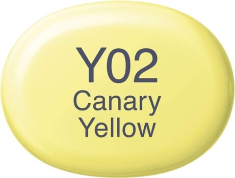 Felt-Tip Pen Copic Sketch Marker 02 Canary Yellow 1 pc - 2