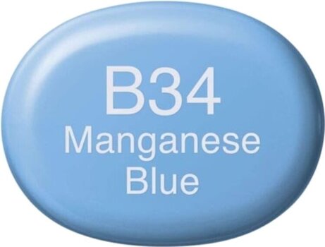 Felt-Tip Pen Copic Sketch Marker 34 Manganese Blue 1 pc - 2