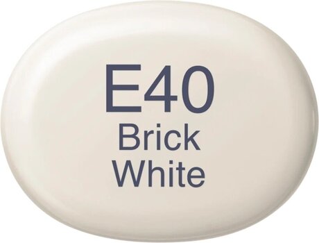 Flomaster Copic Sketch Marker pero 40 Brick White 1 kos - 2