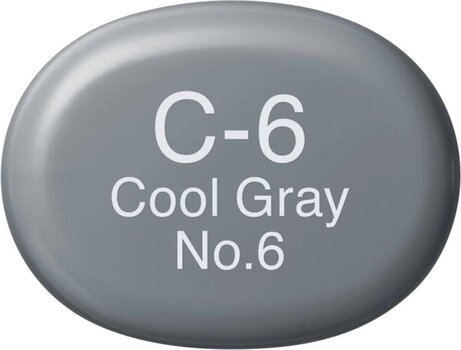 Felt-Tip Pen Copic Sketch Marker 6 Cool Gray 1 pc - 2