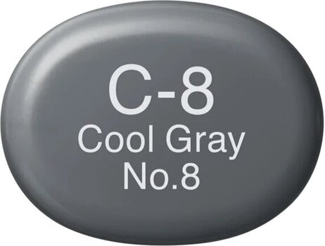 Pixur cu pâslă Copic Sketch Marcator 8 Cool Gray 1 buc - 2