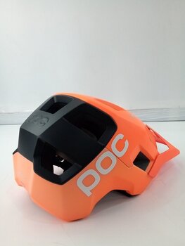 Capacete de bicicleta POC Kortal Race MIPS Fluorescent Orange AVIP/Uranium Black Matt 59-62 Capacete de bicicleta (Tao bons como novos) - 2