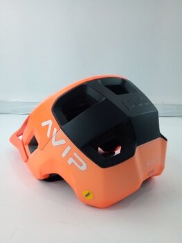 Bike Helmet POC Kortal Race MIPS Fluorescent Orange AVIP/Uranium Black Matt 59-62 Bike Helmet (Pre-owned) - 4