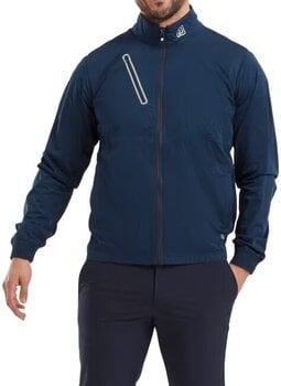 Waterproof Jacket Footjoy Hydroknit Navy L Waterproof Jacket - 3