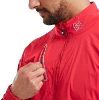 Nepromokavá bunda Footjoy Hydroknit Bright Red L Nepromokavá bunda - 5