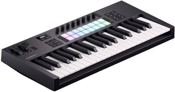 Klawiatury sterujące 32-37 klawiszy Novation Launchkey 37 MK4 Klawiatury sterujące 32-37 klawiszy Black - 3