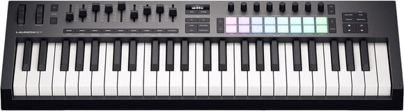 MIDI sintesajzer Novation Launchkey 49 MK4 MIDI sintesajzer Black - 2