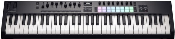 Klawiatury sterujące 61 klawiszy Novation Launchkey 61 MK4 Klawiatury sterujące 61 klawiszy Black - 2