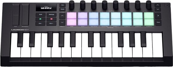 Миди клавиатура Novation Launchkey Mini 25 MK4 Миди клавиатура Black - 2