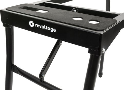 Zusammenlegbarer Keyboardständer
 Revoltage DPS2025 Zusammenlegbarer Keyboardständer Black - 4