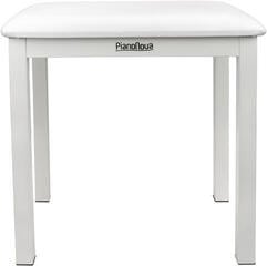 Taburete de piano de metal Pianonova PS2025WH Taburete de piano de metal Blanco - 1
