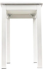 Taburete de piano de metal Pianonova PS2025WH Taburete de piano de metal Blanco - 3