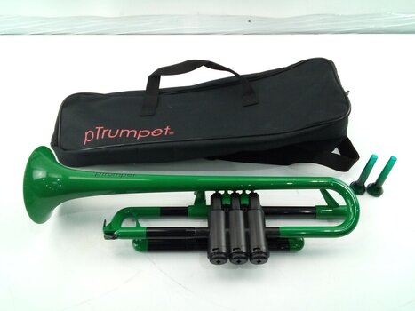 Kunststoff Trompete pTrumpet 700628 Kunststoff Trompete Green (Neuwertig) - 2