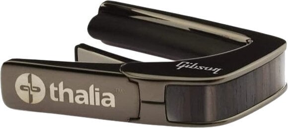 Acoustic Guitar Capo Thalia Gibson Split Parallelogram Acoustic Guitar Capo Split Parallelogram-Black Chrome - 2