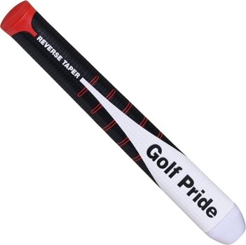 Grip Golf Pride Reversed Taper Round Large Negru/Alb/Roșu Grip - 2