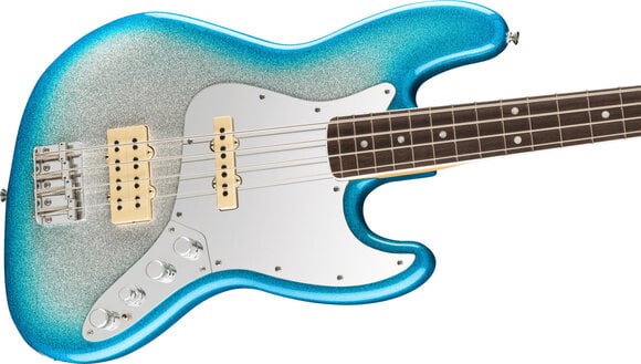 4-string Bassguitar Fender Player Plus Blu DeTiger Jazz Bass RW Sky Burst Sparkle 4-string Bassguitar - 4