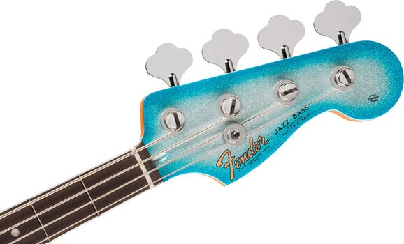 4-string Bassguitar Fender Player Plus Blu DeTiger Jazz Bass RW Sky Burst Sparkle 4-string Bassguitar - 5