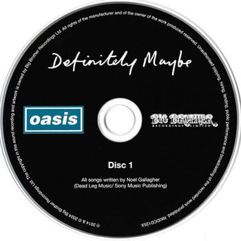 Musik-CD Oasis - Definitely Maybe (Anniversary Edition) (Deluxe Edition) (2 CD) - 2