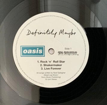 Disque vinyle Oasis - Definitely Maybe (Anniversary Edition) (Deluxe Edition) (4 LP) - 12