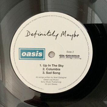 LP Oasis - Definitely Maybe (Anniversary Edition) (Deluxe Edition) (4 LP) - 13