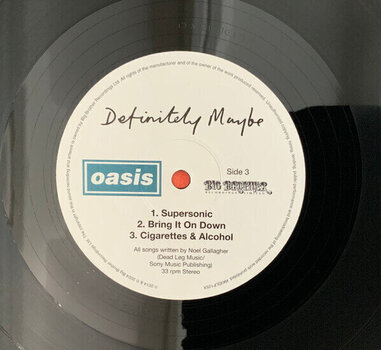 Vinyl Record Oasis - Definitely Maybe (Anniversary Edition) (Deluxe Edition) (4 LP) - 14