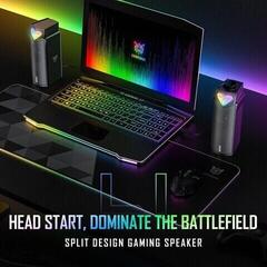 Soundbar
 Onikuma L1 RGB 2-in-1 Bluetooth Gaming Computer Speaker Soundbar Black 2 db - 2