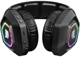 PC slúchadlá Onikuma B100 RGB Bluetooth Wireless Gaming Headset Čierna PC slúchadlá - 4