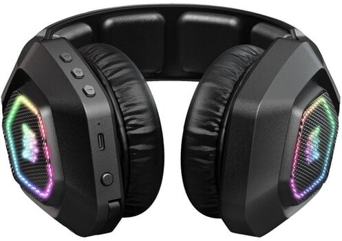 PC slušalke Onikuma B100 RGB Bluetooth Wireless Gaming Headset Črna PC slušalke - 5