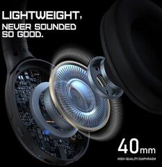 PC slúchadlá Onikuma B3 RGB Wireless Bluetooth Gaming Headset Čierna PC slúchadlá - 6