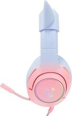 PC slúchadlá Onikuma K9 RGB Wired Gaming Headset With Cat Ears Modrá-Ružová PC slúchadlá - 2
