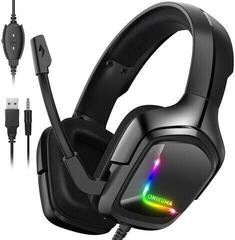 PC slúchadlá Onikuma K20 RGB Wired Gaming Headset Čierna PC slúchadlá - 2
