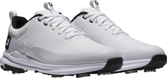 Men's golf shoes Footjoy Tour Rival White/Black 44 Men's golf shoes - 5