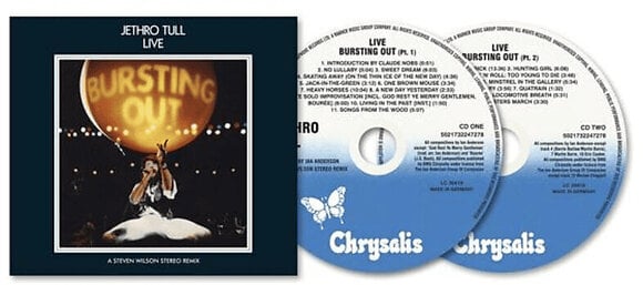 Zenei CD Jethro Tull - Bursting Out (2 CD) - 2