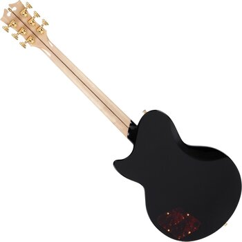 Gitara elektryczna D'Angelico Deluxe Atlantic Solid Black Gitara elektryczna - 2