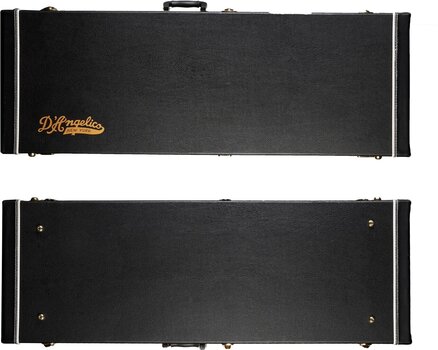 Elektromos gitár D'Angelico Deluxe Atlantic Solid Black Elektromos gitár - 7