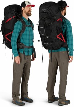 Outdoor hátizsák Osprey Aether Plus 100 Black L/XL Outdoor hátizsák - 4