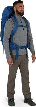 Outdoor Backpack Osprey Rook 50 Astrology Blue/Blue Flame Outdoor Backpack - 4