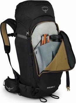 Borsa da viaggio sci Osprey Soelden 42 Black Borsa da viaggio sci - 2