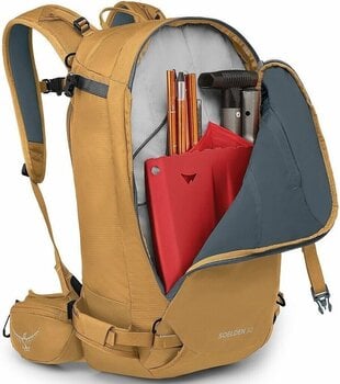 Sac de voyage ski Osprey Soelden 32 Artisan Yellow Sac de voyage ski - 2